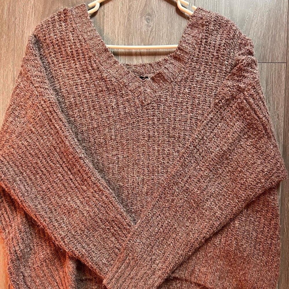 FOREVER 21-MULTICOLOR COZY SWEATER
